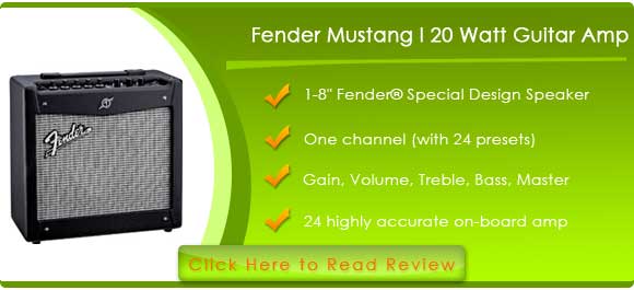 Fender Mustang I Electric Guitar Amplifier